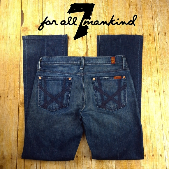 7 For All Mankind Denim - 7 For All Mankind Blue Jeans